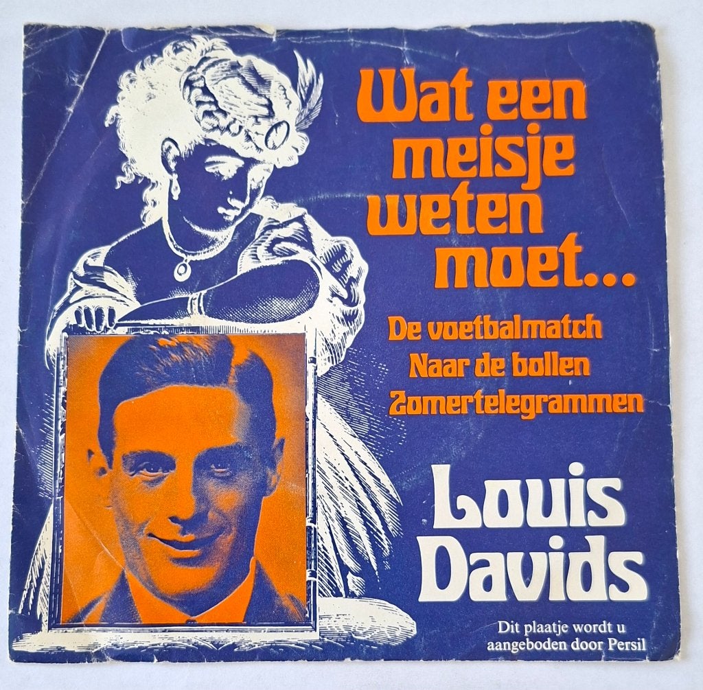 Louis Davids - Wat een meisje weten moet, Ophalen of Verzenden, Gebruikt, Pop