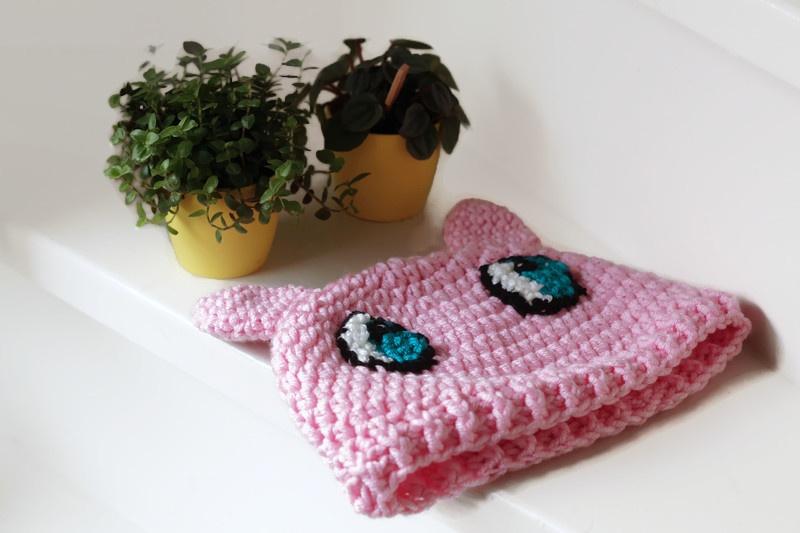 Mew Pokémon muts voor kind circa 6-8 jaar, 110 t/m 116, Jongen of Meisje, Handgemaakt, Nieuw