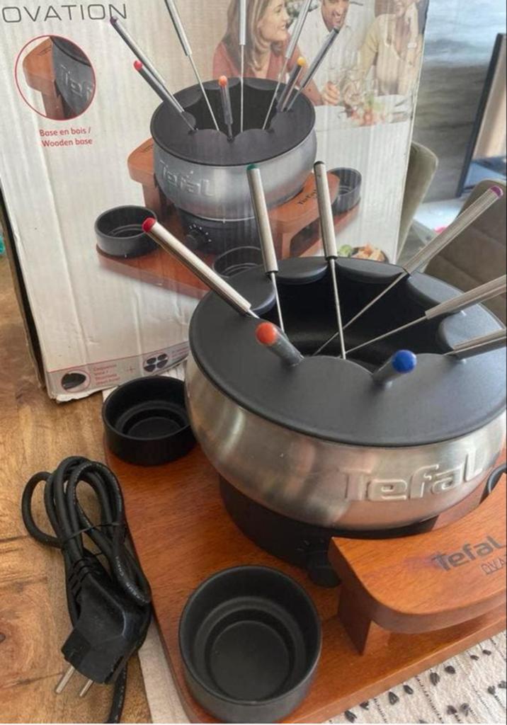 Tefal Ovation Fondueset - Compleet en Zo Goed als Nieuw, Ophalen, Zo goed als nieuw, Elektrisch, Fondueset