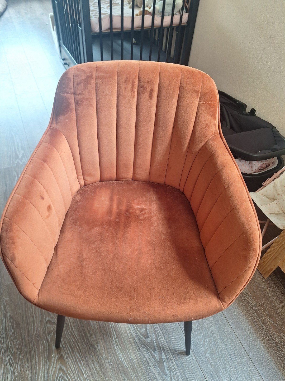 4 nette Kwantum stoelen, Huis en Inrichting, Stoelen, Ophalen, Gebruikt, Overige kleuren, Vier