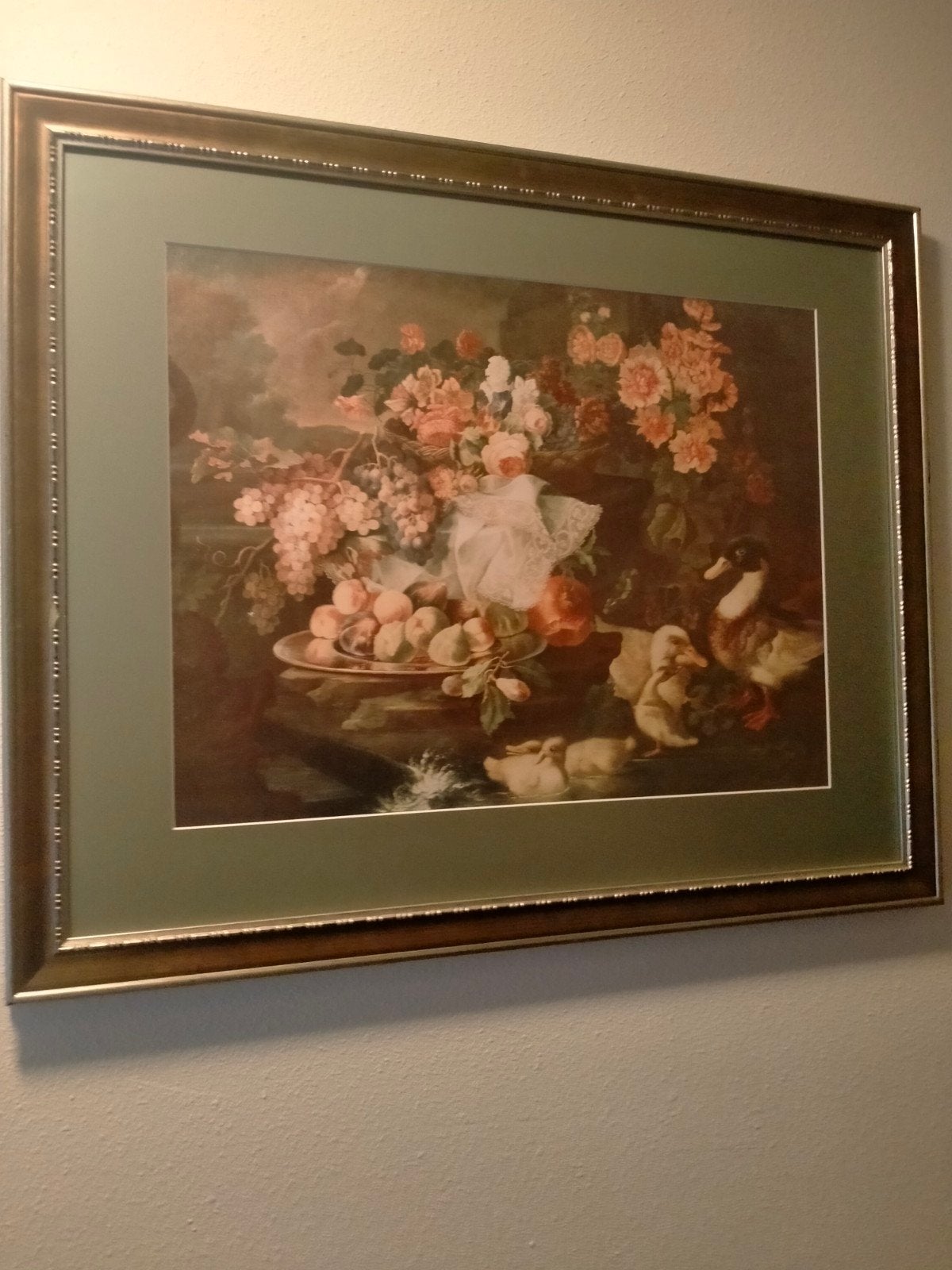 Schilderij., Ophalen