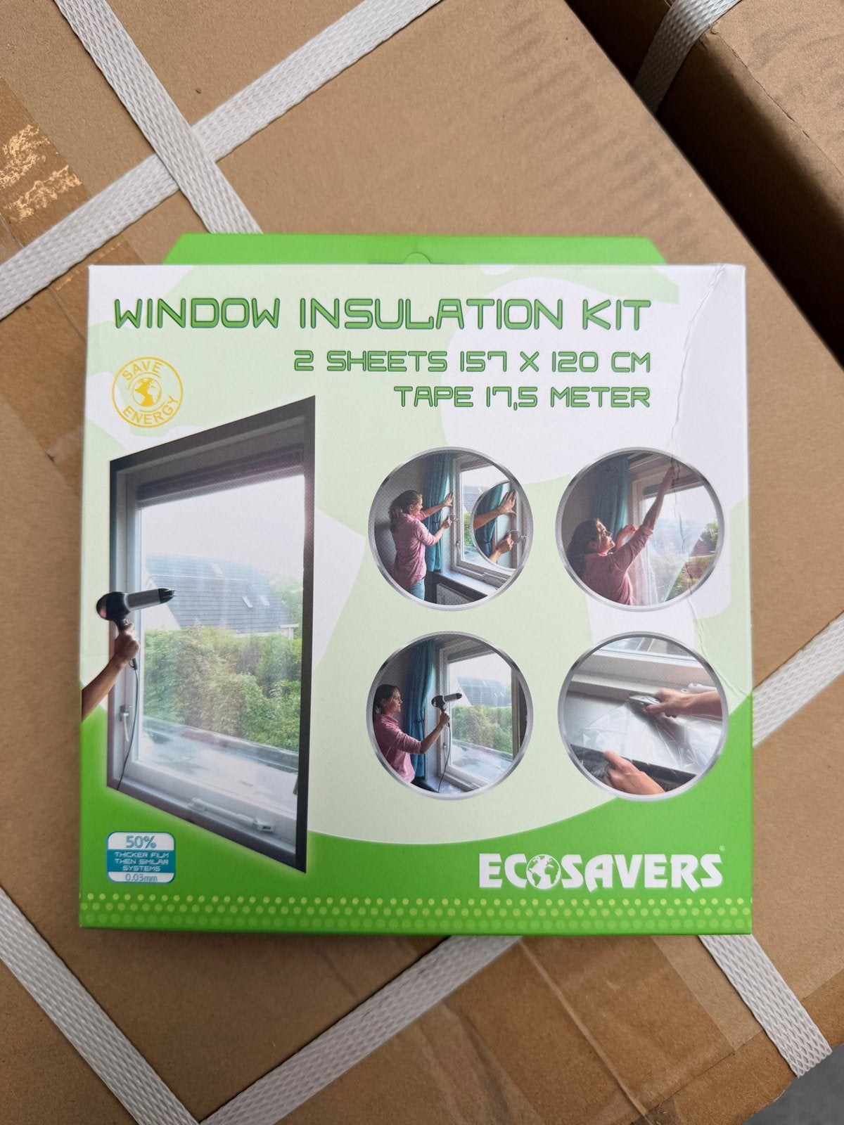 Partij Window Insulation Kits - Bespaar Energie!, Minder dan 4 cm, Overige materialen, ., Nieuw