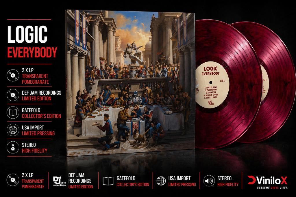 Logic – Everybody Vinyl 2LP Gatefold Limited Edition, 2000 tot heden, Ophalen of Verzenden, Nieuw in verpakking, Geseald