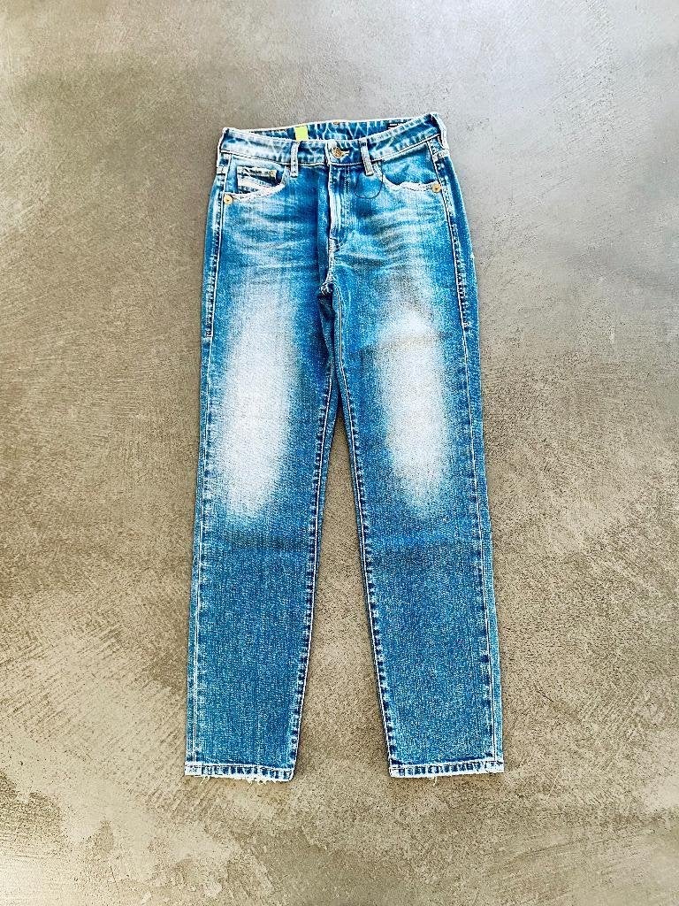 J594 Diesel maat W25/L32 = XS/34 jeans spijkerbroek broek, Kleding | Dames, Spijkerbroeken en Jeans, Blauw, Ophalen of Verzenden