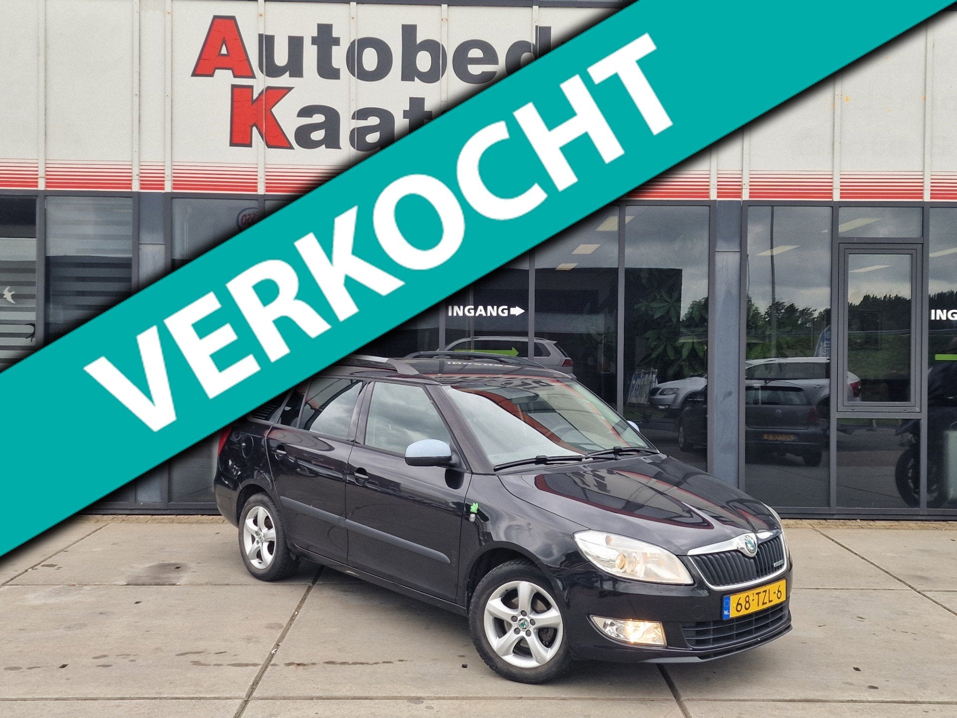 Skoda Fabia Combi 1.2 TDI Greenline - Airco - Cruise - Elect, Auto's, Voorwielaandrijving, Euro 5, Stof, Zwart
