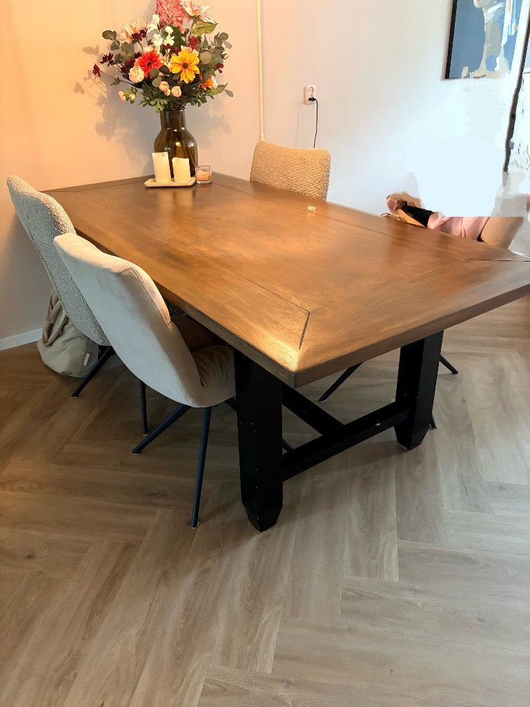 Gratis eettafel, 180/90, Huis en Inrichting, Tafels | Eettafels, Ophalen, Gebruikt, 50 tot 100 cm, Vijf personen of meer
