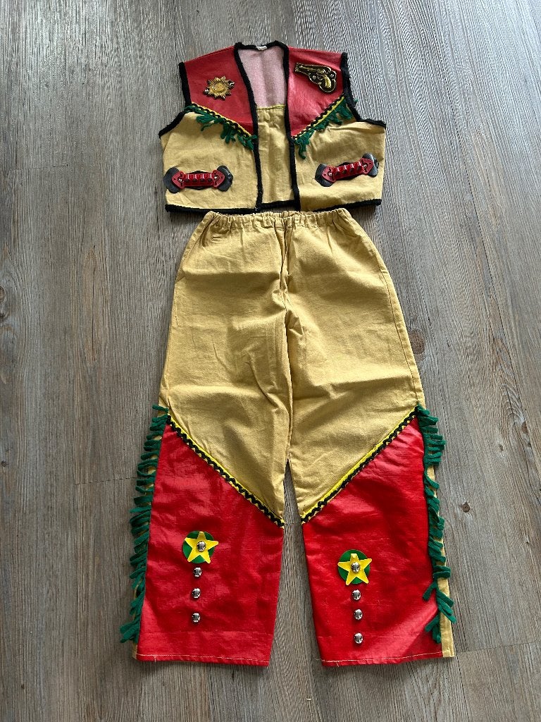 Cowboy pak, Ophalen, Gebruikt, Jongen of Meisje
