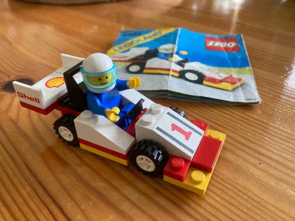 Lego 6503 Sprint Racer *ZGAN* met instructie, Lego, Inclusief instructies, Ophalen of Verzenden, Zo goed als nieuw