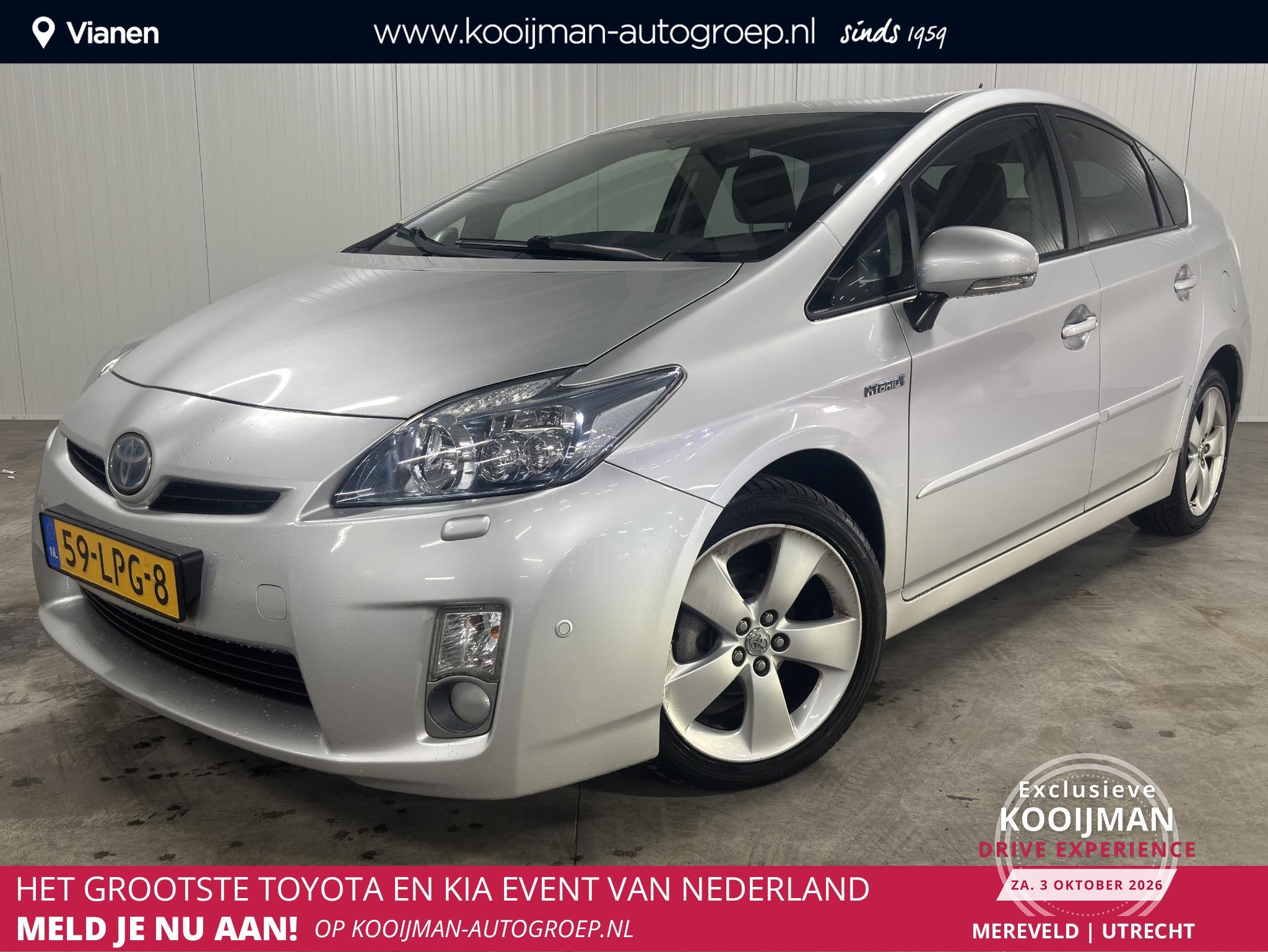 Toyota Prius 1.8 Executive NL Auto, onderhoud op orde, 2e ei, Auto's, 136 pk, Gebruikt, 4 cilinders, Hybride Elektrisch/Benzine
