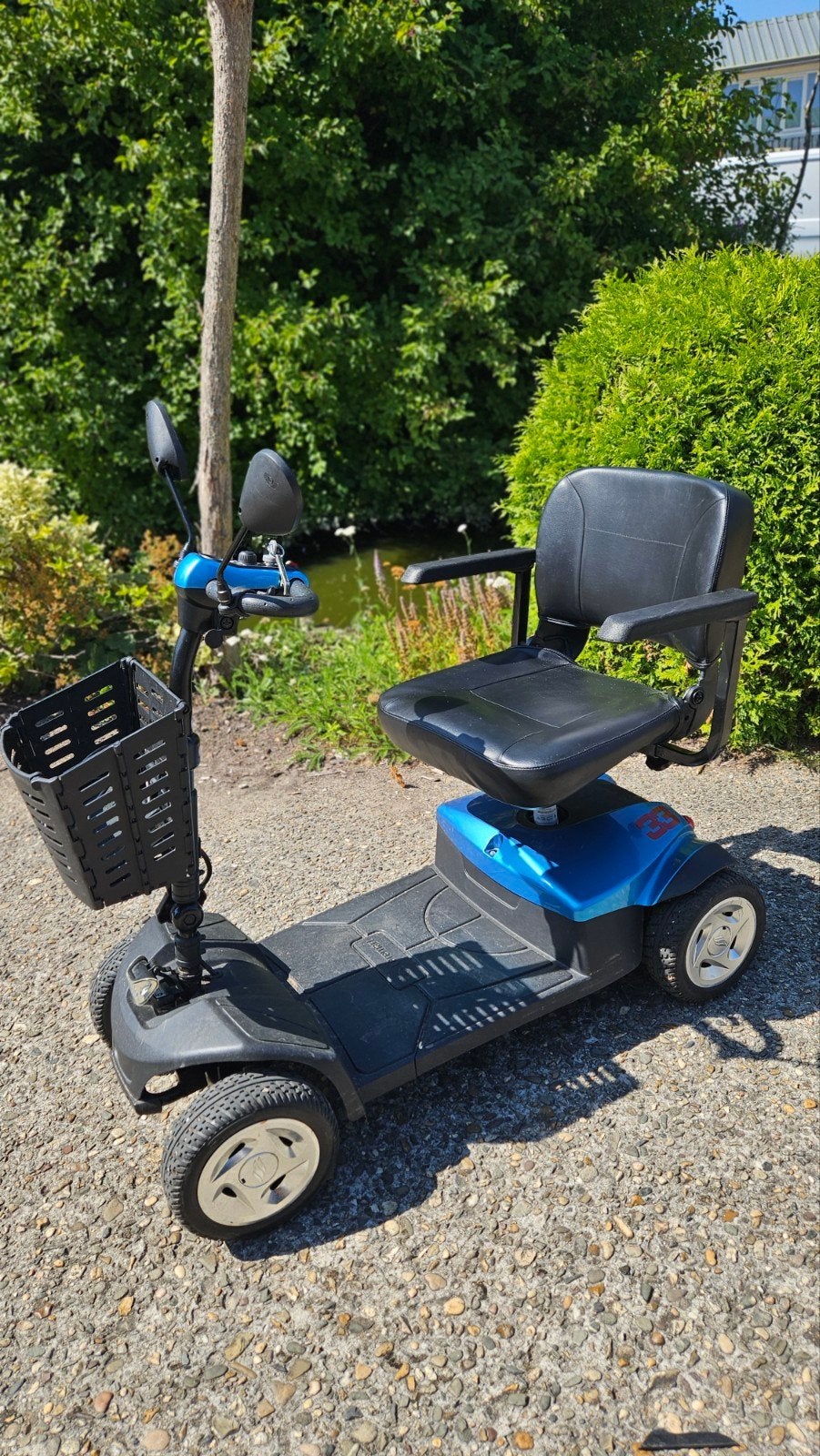 Caremart stabiele 4wiel scootmobiel, inklapbaar voor vervoer, Ophalen, Zo goed als nieuw