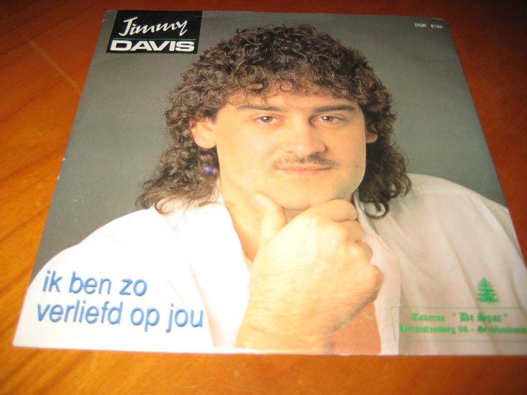 Jimmy Davis: Ik ben zo verliefd op jou, Ophalen of Verzenden, Zo goed als nieuw, Nederlandstalig, Single
