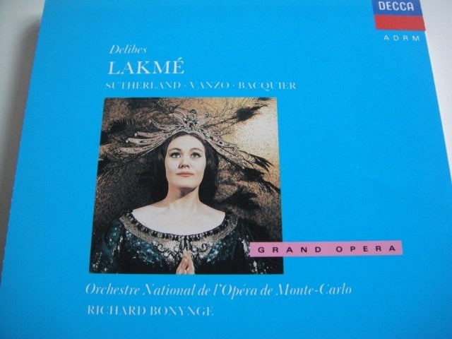 DELIBES Lakme 2 - CD SUTHERLAND BONYNGE DOUBLE DECCA, Ophalen of Verzenden, Romantiek, Gebruikt, Opera of Operette