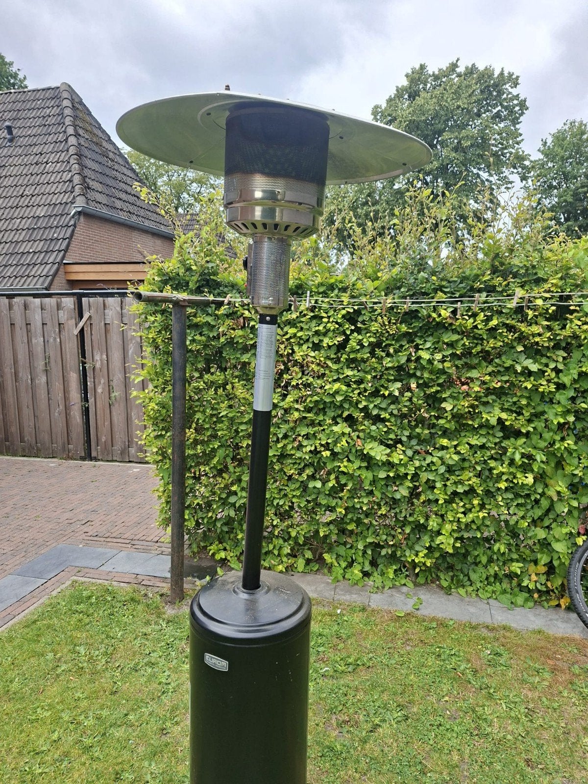 Eurom Terrasstraler op Gas - THG 14000, Tuin en Terras, Ophalen, Gebruikt, Gas, Vloer