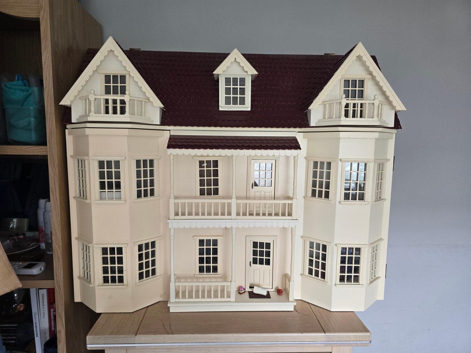 Gedetailleerd Poppenhuis 1:12 Model, Ophalen, Gebruikt, Poppenhuis