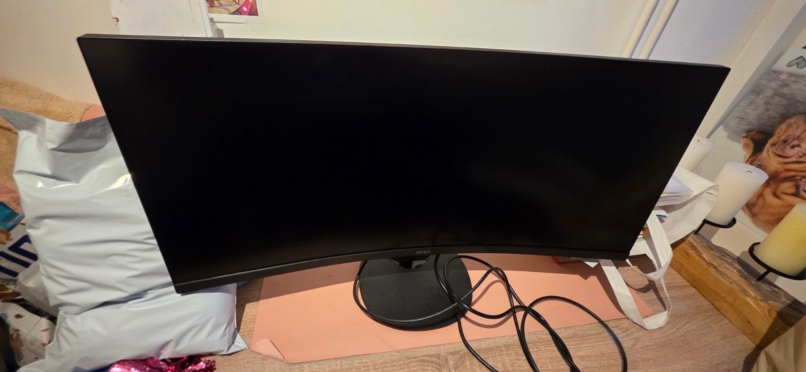 MSI Pro Curved Gaming Monitor, MSI, Curved, VA, Zo goed als nieuw