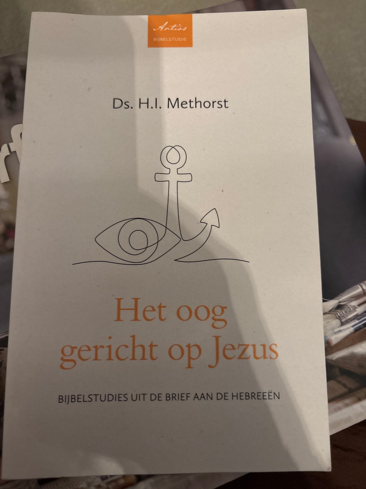 Het oog gericht op Jezus - Bijbelstudies Hebreeën, Boeken, Ophalen of Verzenden, Zo goed als nieuw, Christendom | Protestants