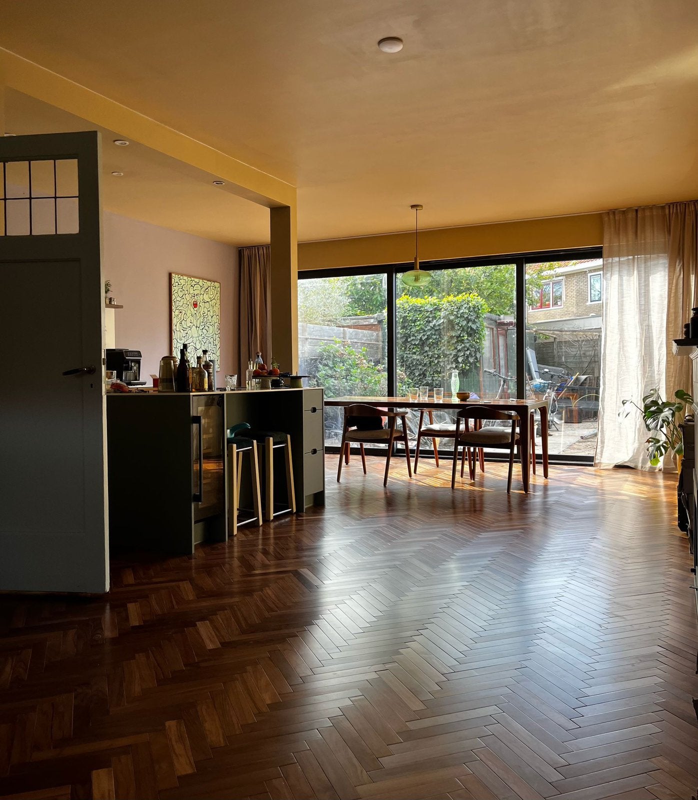 Nieuw Massief Teakhouten Visgraatvloer – ca. 35 m², Nieuw, Minder dan 50 cm, 10 m² of meer, 10 tot 30 cm