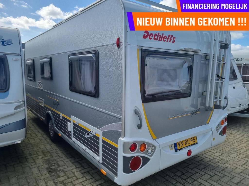 Dethleffs CAMPER LIFESTYLE 510 FRANSBED + VOORTENT + LUIFEL, Caravans en Kamperen, Caravans, Rondzit, 7 tot 8 meter, Bedrijf, Dethleffs