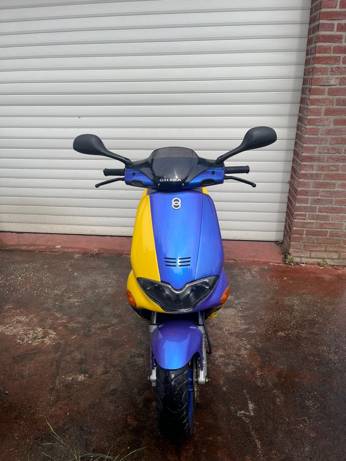 Gilera Runner 50cc -Violet/Geel Kleurstelling, Ophalen, Overige modellen, Maximaal 45 km/u, Zo goed als nieuw