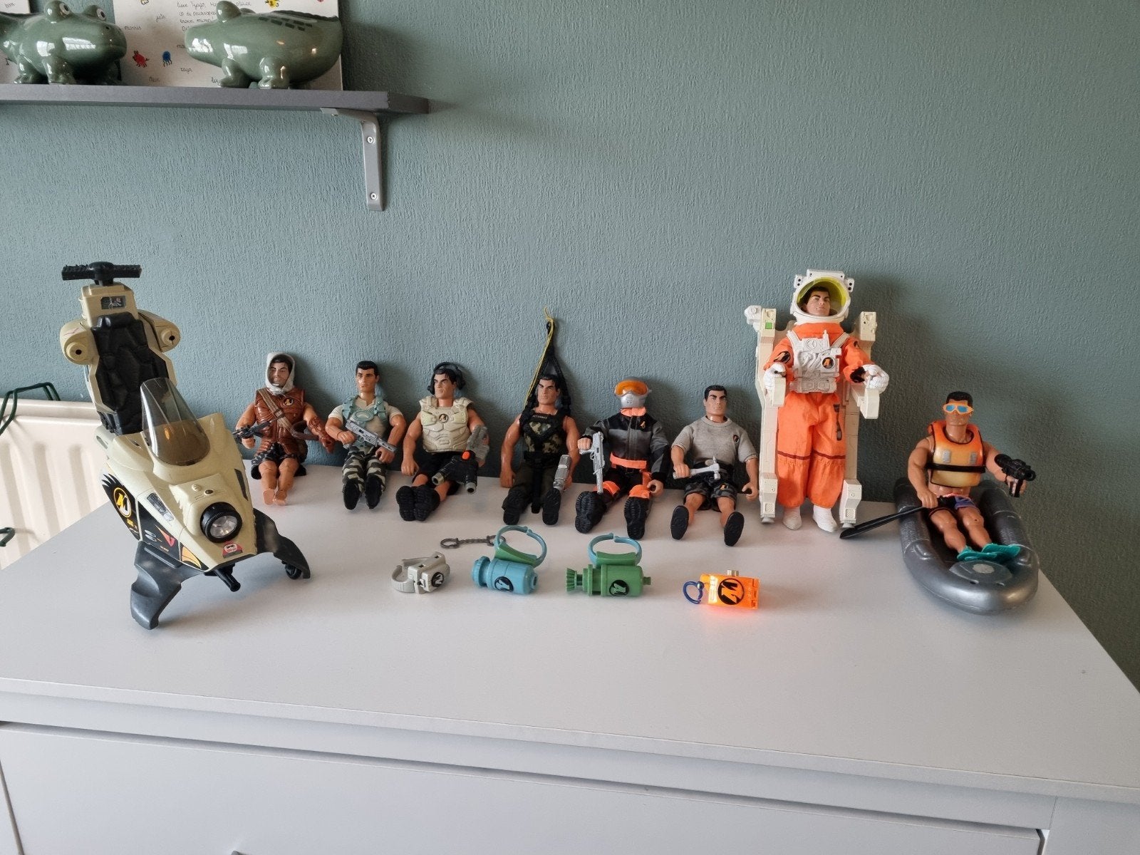 Action men poppen, Ophalen of Verzenden, Gebruikt