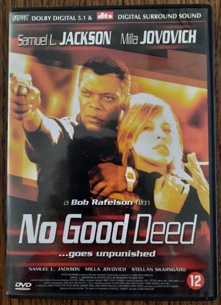Dvd / Film  No Good Deed met o.a. Samuel I. Jackson  z.g.a.n, Vanaf 12 jaar, Ophalen of Verzenden, Zo goed als nieuw, Actie
