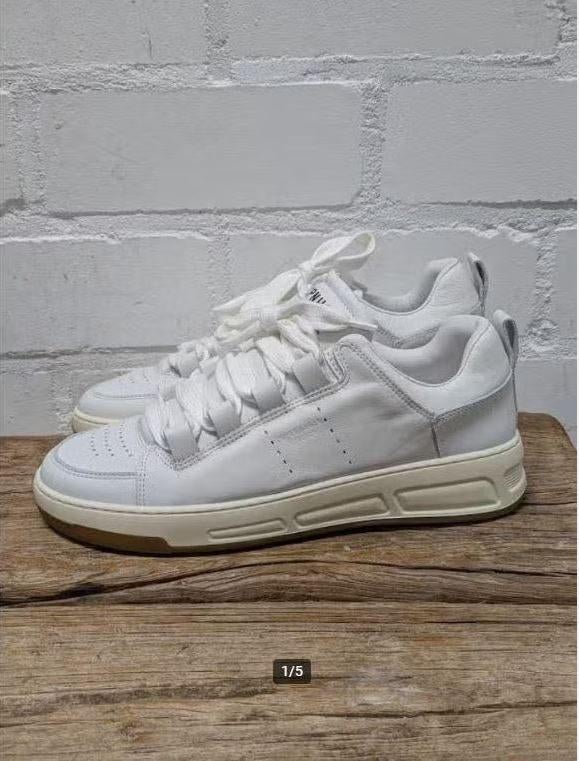 Copenhagen Studios - Leren sneakers maat 40 - Nieuw €179, Copenhagen Studios, Wit, Nieuw, Ophalen of Verzenden