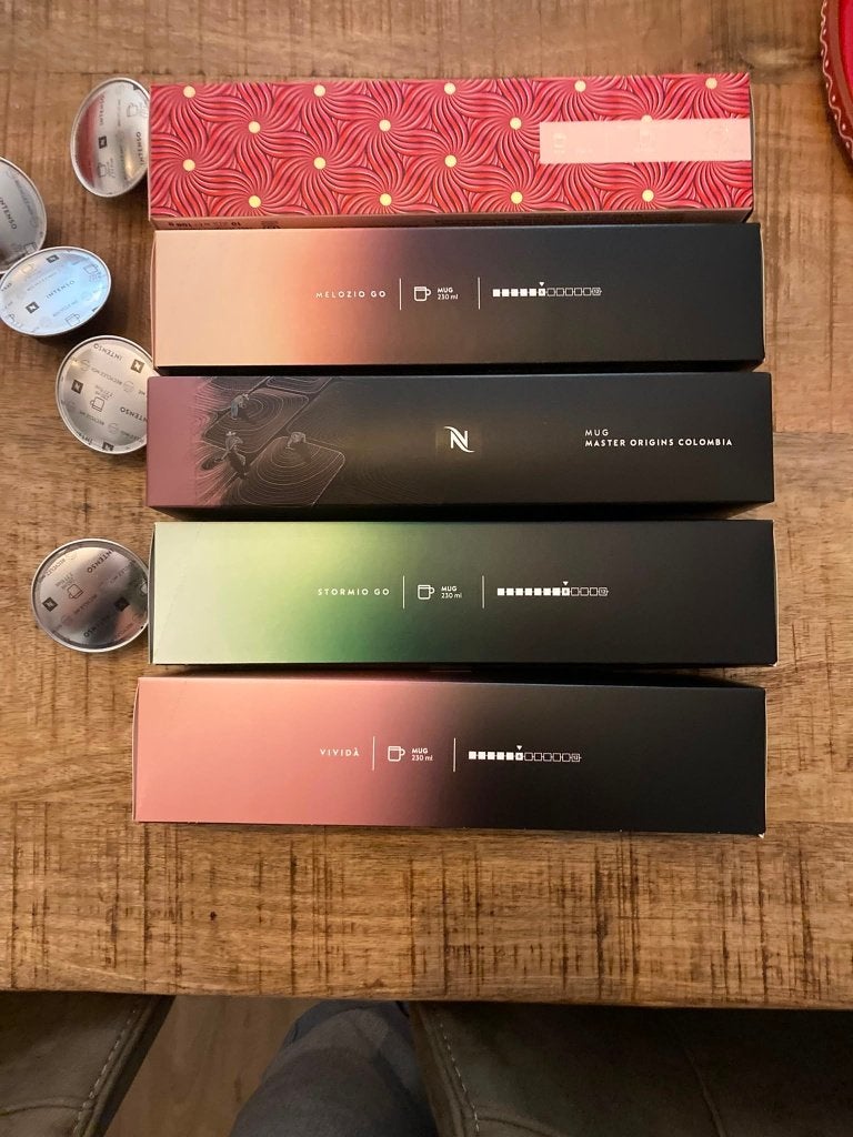 Nespresso Vertuo koffie cups 230ML 58st, Diversen, Levensmiddelen, Ophalen