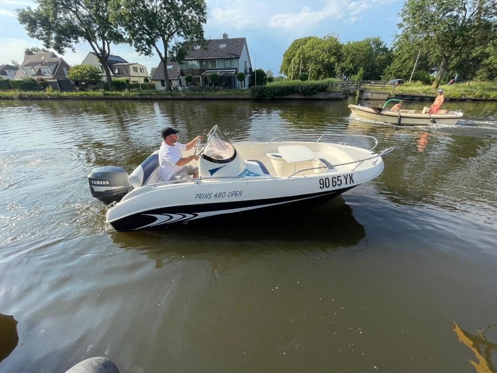 PRINS 480 OPEN I YAMAHA F50 EFI I 289 UUR, Watersport en Boten, Speedboten, Ophalen, Overige merken, Nauta Maritiem, Info@nautamaritiem.nl