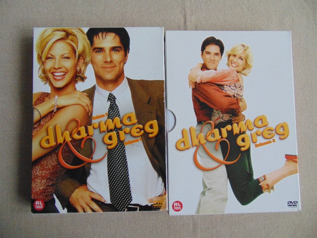 Dharma & Greg Seizoen 1 en 2, Engels, Alle leeftijden, Nederlands, Seizoen 1