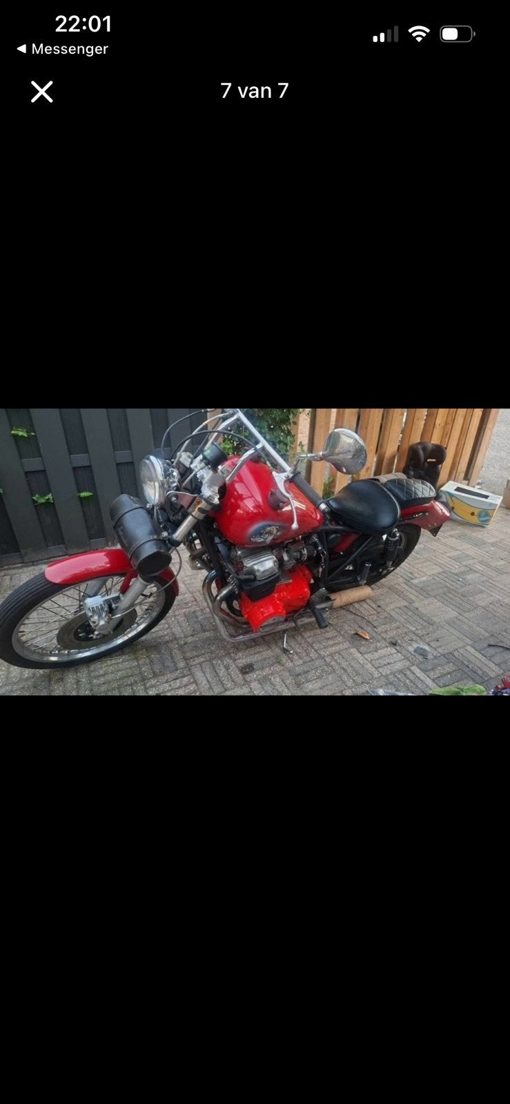 Honda cb 750 four k7 chopper, Ophalen, Gebruikt