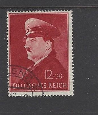 Historie Duitse Rijk, postzegel Adolf Hitler 52e verjaardag, Verzenden, Overige soorten, Duitsland, Overige typen