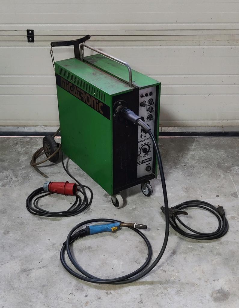 Lasapparaat Co2 Migatronic, Doe-het-zelf en Verbouw, Gereedschap | Lasapparaten, Ophalen of Verzenden, Gebruikt, 250 ampère of meer