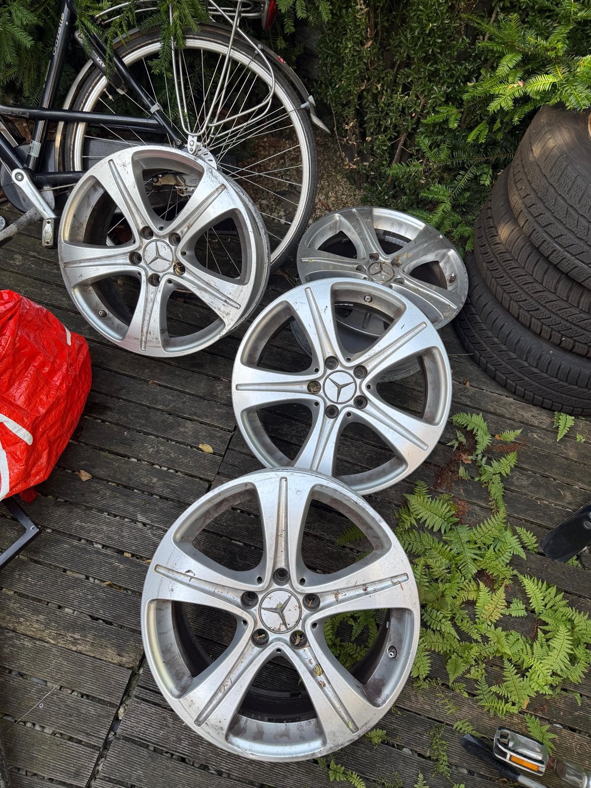Mercedes-Benz Velgen - 17 inch, Auto-onderdelen, Ophalen of Verzenden, Gebruikt