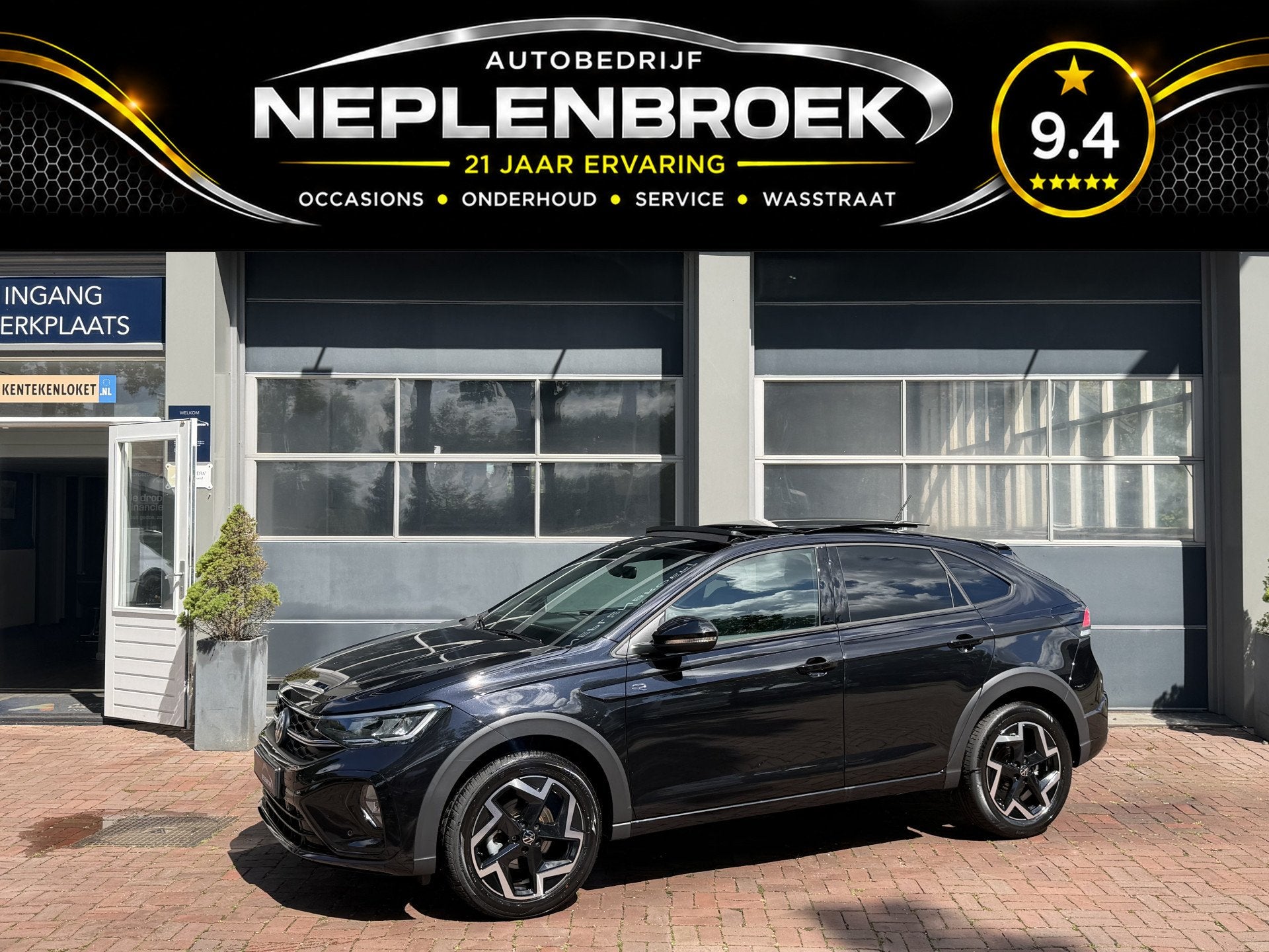 Volkswagen Taigo 1.5 TSI R-Line Business | ex BPM | AppConne, Zwart, 4 cilinders, 1192 kg, Zwart