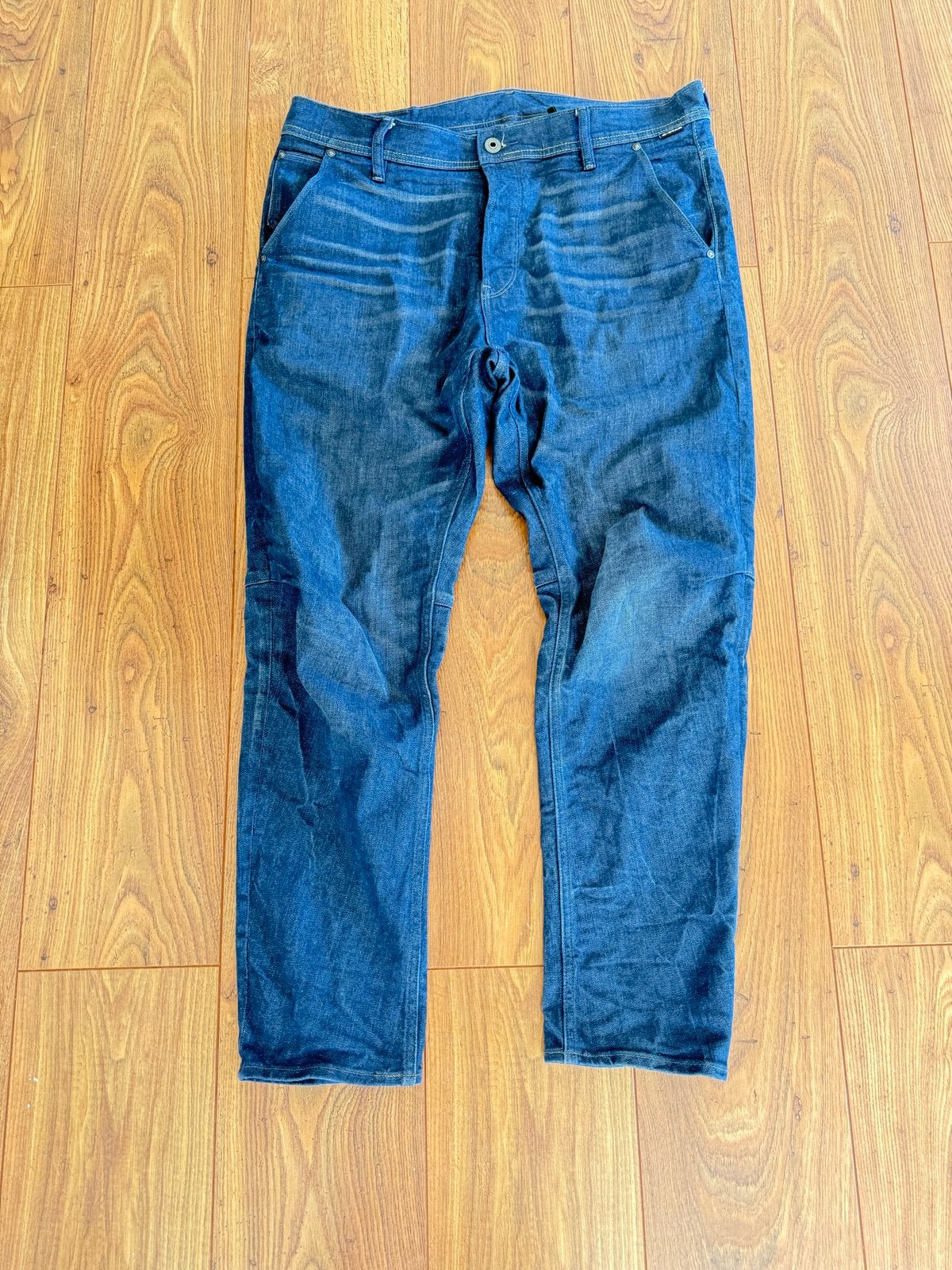 G-Star RAW Heren Jeans - W40 L32, Ophalen of Verzenden, Gedragen, Blauw, W32 (confectie 46) of kleiner