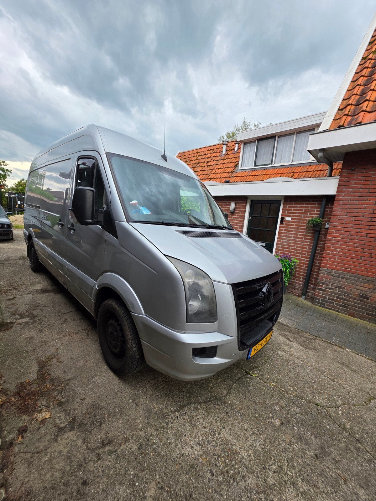 Volkswagen Crafter Bestel 32 2.5 TDI 100KW L2h2 2007, Auto's, Bestelauto's, Zwart, 2000 kg, Volkswagen, Origineel Nederlands