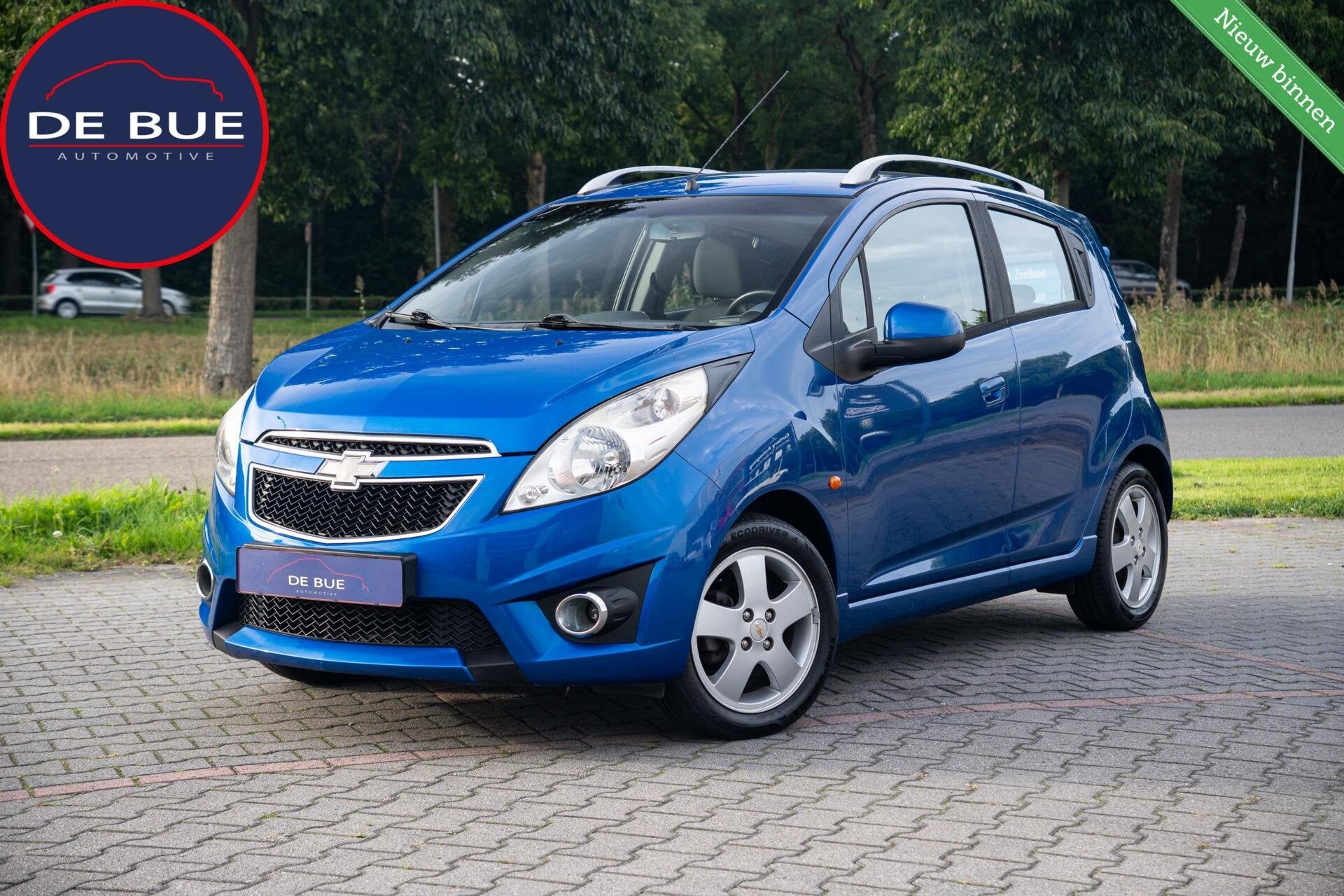 Chevrolet Spark 1.2 16V LT|CarPlay|Airco|5Drs|LM 15 inch|Cen, Voorwielaandrijving, Stof, Gebruikt, Zwart