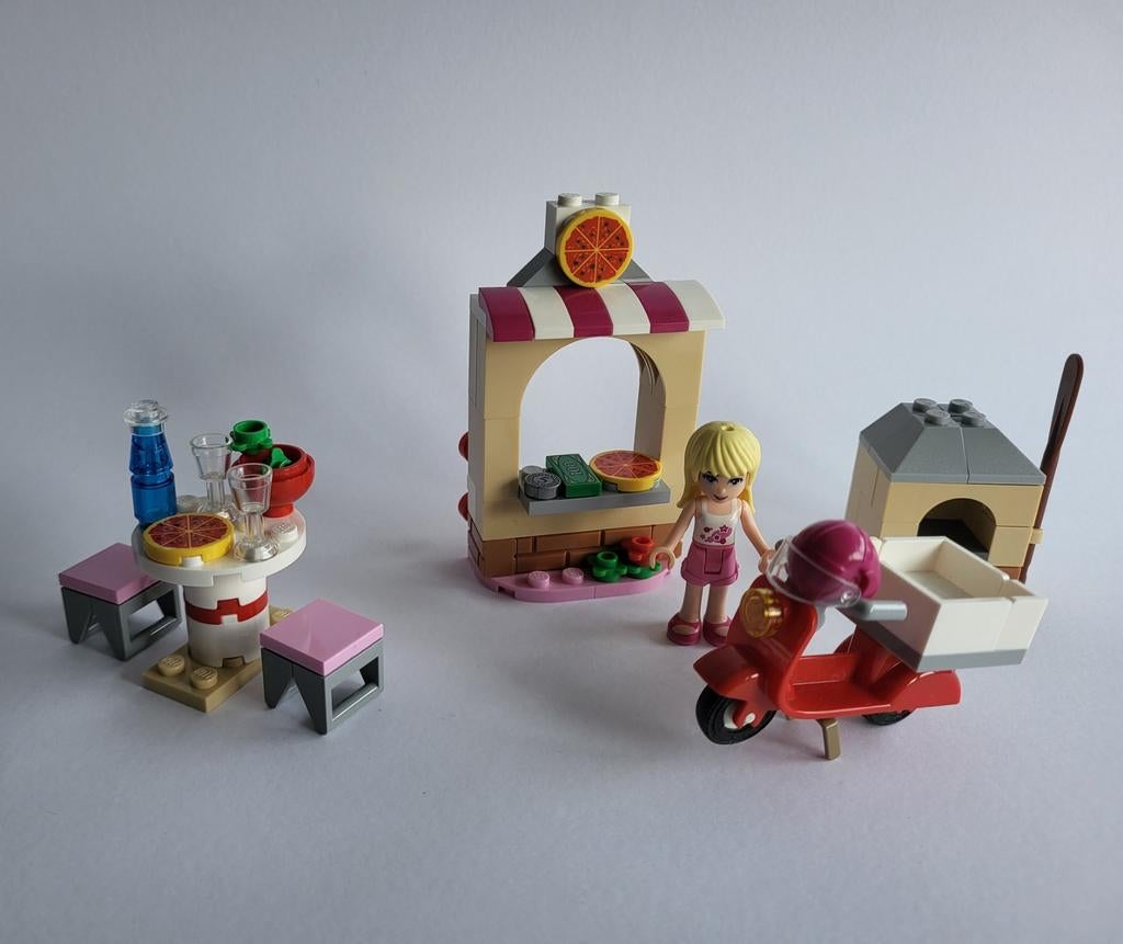 LEGO Friends Stephanies Pizzeria 41092, Ophalen of Verzenden, Zo goed als nieuw, Complete set, Lego
