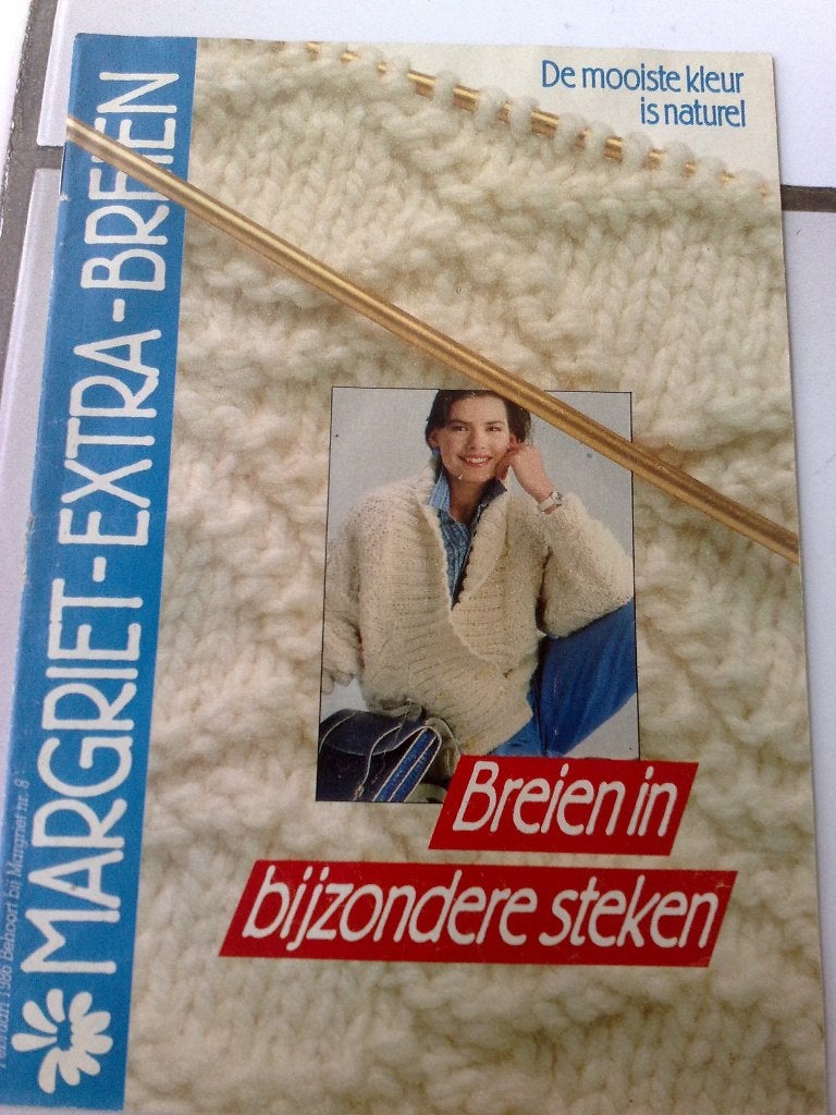 7 x Boekjes = Margriet Extra Breien , €1 per boekje, Verzenden, Breien, Patroon of Boek