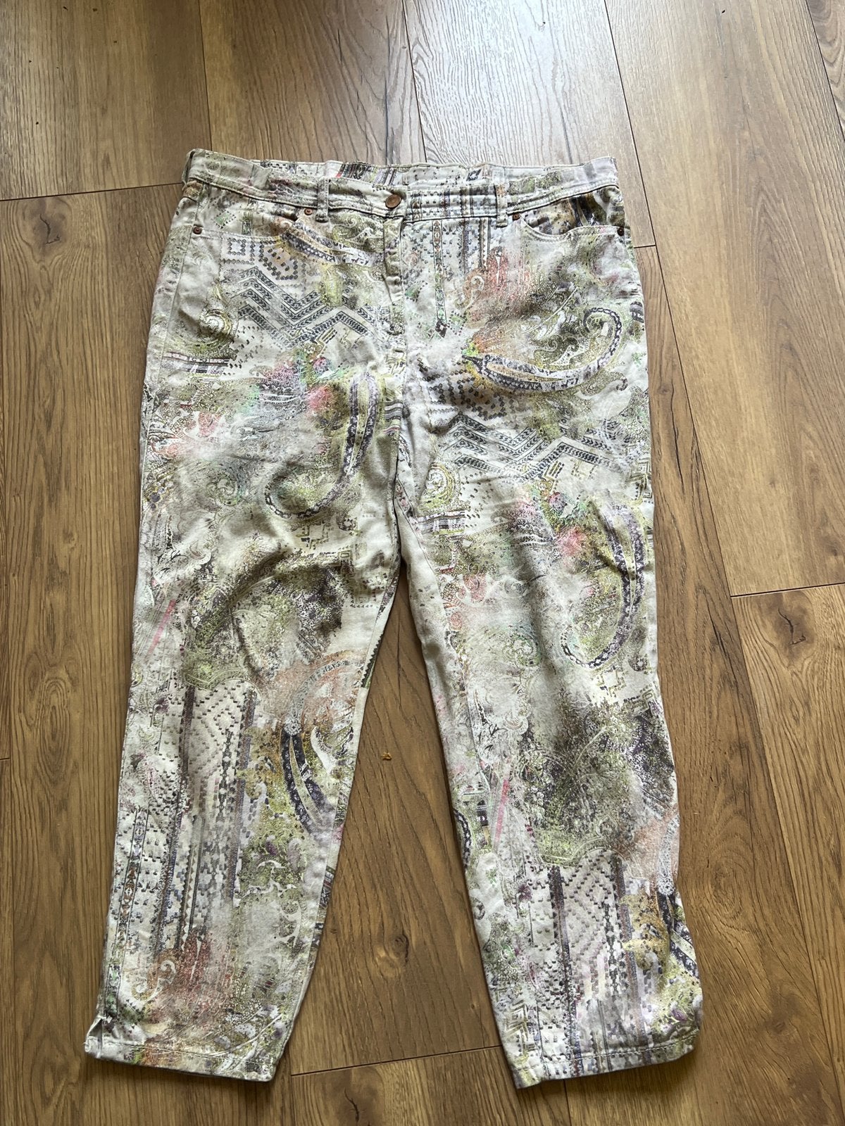 Toni broek dames 46, Verzenden, Zwart, Maat 46/48 (XL) of groter, Zo goed als nieuw