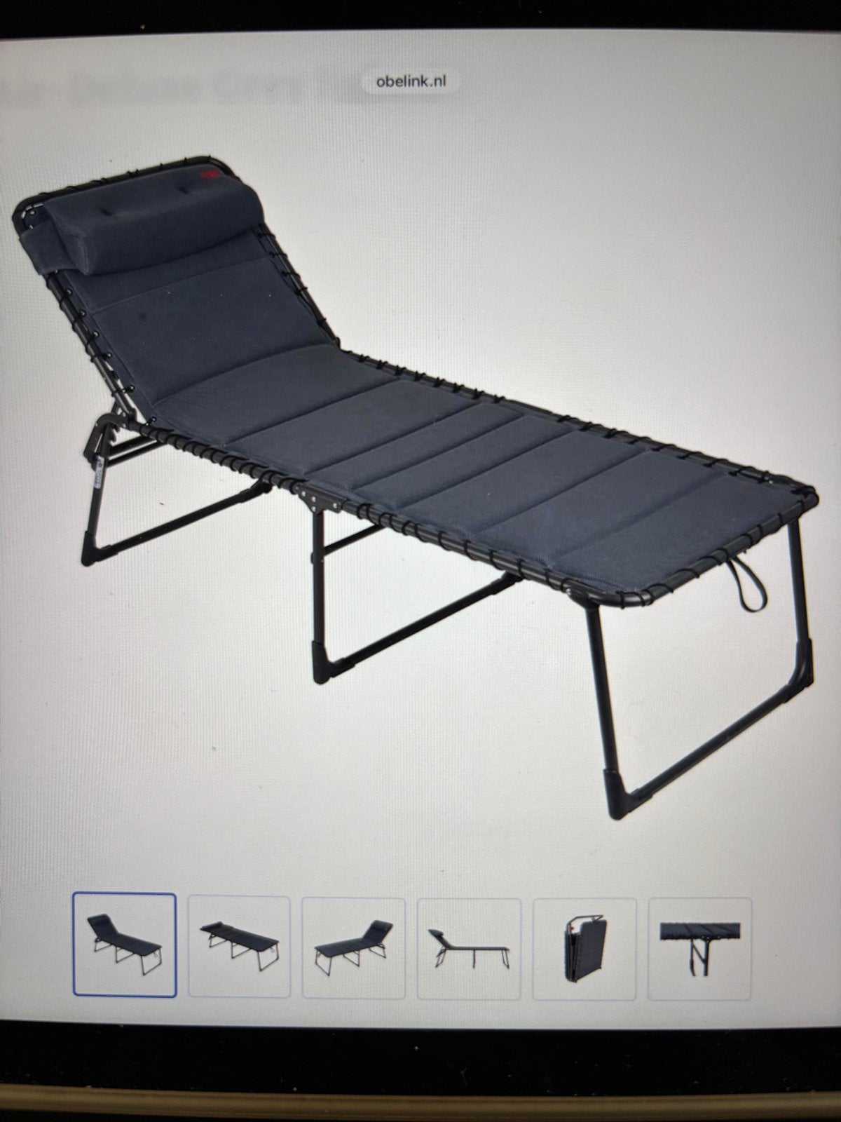 Crespo AP-364 Air-Deluxe ligbed, Ophalen, Zo goed als nieuw, Overige