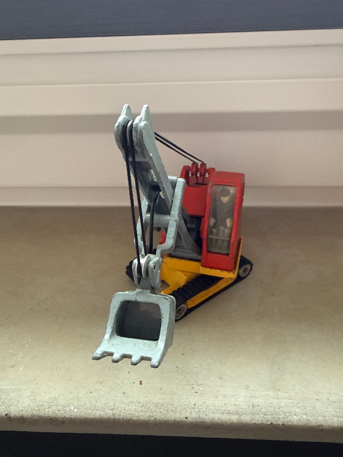 Vintage Corgi Major Toys Priesman Graafmachine Speelgoed, Ophalen of Verzenden, Gebruikt