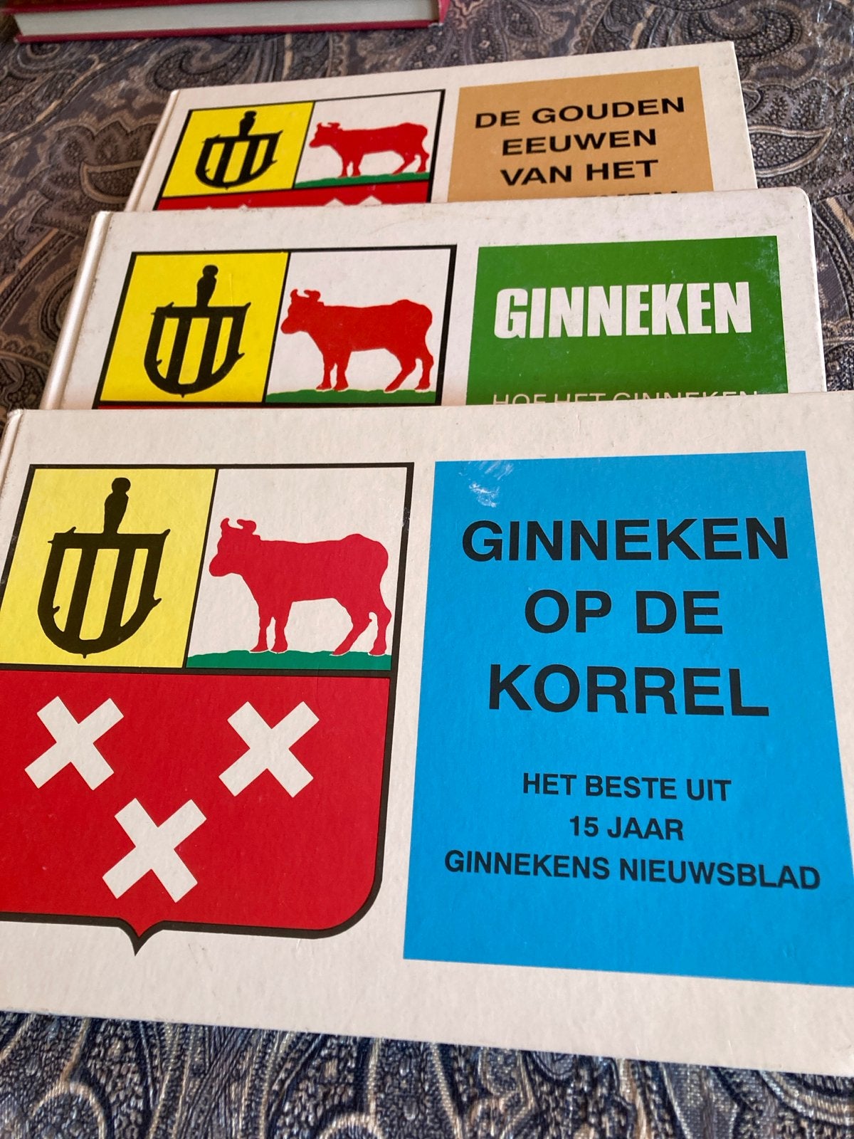 Ginneken boeken: De Gouden Eeuwen, Hoe het Ginneken, Op de K, Ophalen of Verzenden, 20e eeuw of later, Gelezen