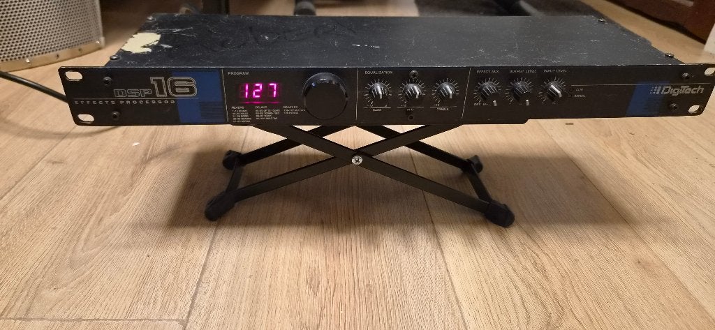 Digitech DSP16 Effectprocessor 19 inch rack unit, Ophalen, Gebruikt, Delay of Echo