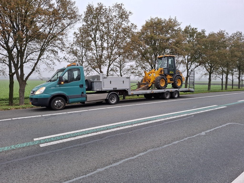 Veldhuizen BE- Dieplader/ kuiptrailer 5,2 T /10T va €5850, Auto's, Vrachtwagens, Overige brandstoffen, Aanhangers en Opleggers