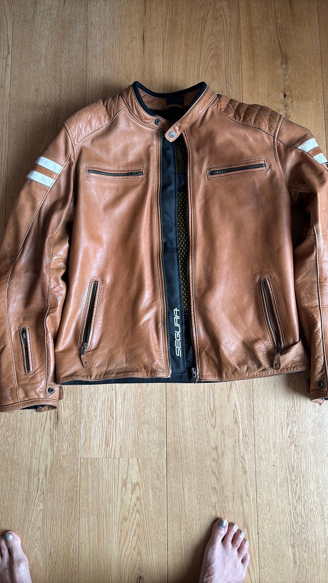 Motorjack mt XL, Motoren, Kleding | Motorkleding, Ophalen of Verzenden, Tweedehands, Jas | leer