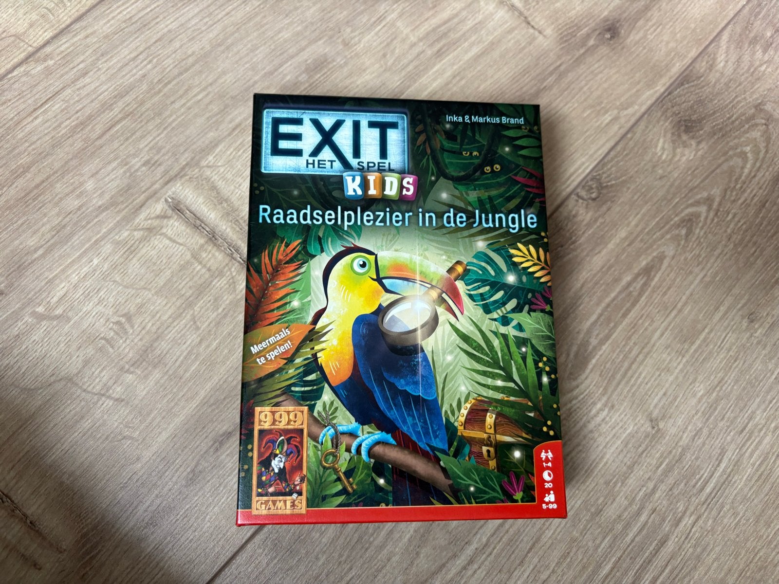 EXIT Het Spel Kids: Raadselplezier in de Jungle, Een of twee spelers, Ophalen of Verzenden, Zo goed als nieuw