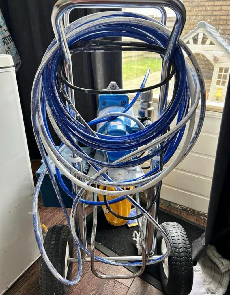 Graco classic 390 pc airless verfspuit, Ophalen, Zo goed als nieuw, Verfspuit of Verfpomp
