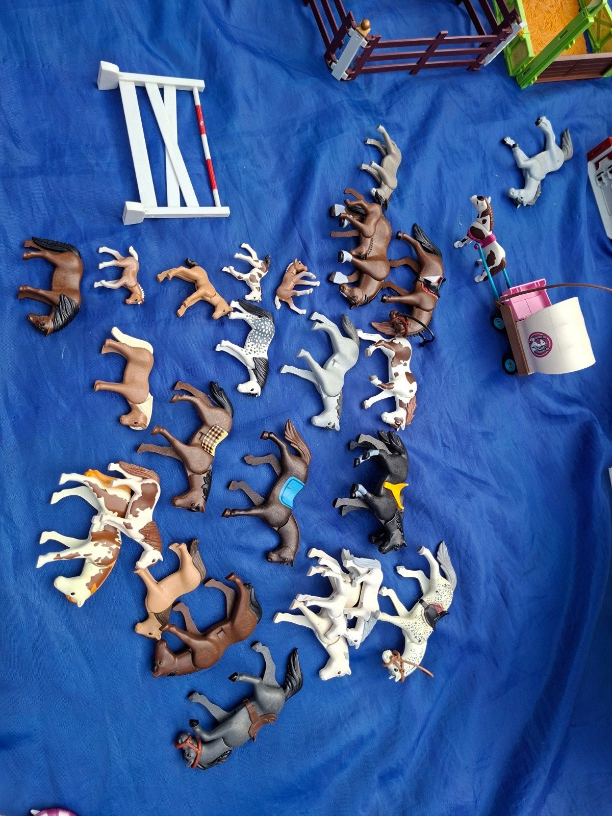 Grote collectie paarden en accessoires met prijswinnaars lo, Ophalen of Verzenden, Gebruikt