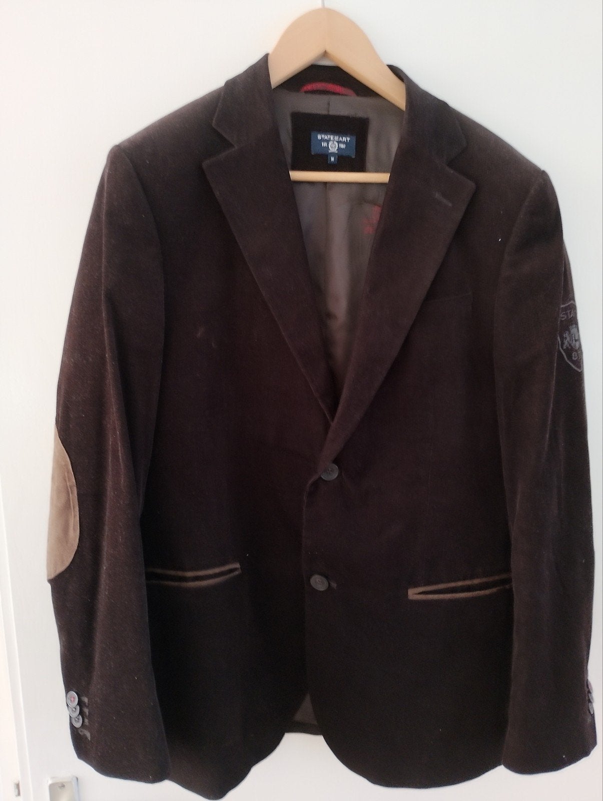 State of Art Corduroy Colbert - Maat M, Kleding | Heren, State of Art, Bruin, Maat 48/50 (M), Ophalen of Verzenden